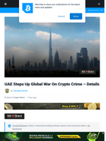 UAE Steps Up Global War On Crypto Crime, MOI Reveals - Details
