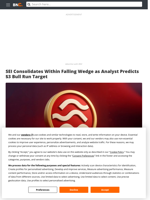 SEI Consolidates Within Falling Wedge as Analyst Predicts $3 Bull Run Target - Brave New Coin
