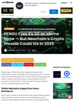 PENGU Eyes $0.50 on Meme Hype — But Nexchain's Crypto Presale Could 10x in 2025 | Live Bitcoin News