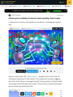 Solana price unlikely to bounce back quickly: Here’s why