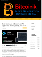 Delta Exchange: A Closer Look At Crypto FnO Trading, Safety, And Tools - Bitcoinik