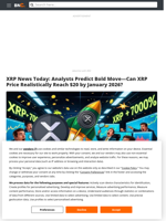 XRP News Today: Analysts Predict Bold Move—Can XRP Price Realistically Reach $20 by January 2026? - Brave New Coin