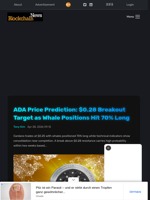ADA Price Prediction: $0.28 Breakout Target as Whale Positions Hit 70% Long - Blockchain.News