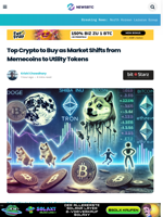 Top Crypto to Buy as Market Shifts from Memecoins to Utility Tokens