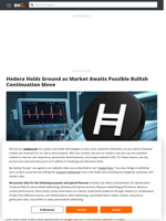 Hedera Holds Ground as Market Awaits Possible Bullish Continuation Move - Brave New Coin