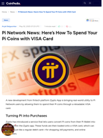 Pi Network News: Here's How To Spend Your Pi Coins with VISA Card