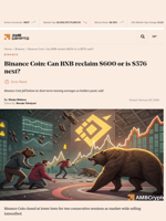Binance Coin: Can BNB reclaim $600 or is $576 next? - AMBCrypto