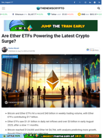 Are Ether ETFs Powering the Latest Crypto Surge? - TheNewsCrypto