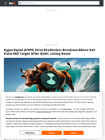 Hyperliquid (HYPE) Price Prediction: Breakout Above $42 Fuels $60 Target After Bybit Listing Boost - Brave New Coin