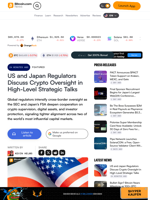 US and Japan Regulators Discuss Crypto Oversight in High-Level Strategic Talks – Featured Bitcoin News