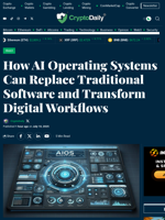 How AI Operating Systems Can Replace Traditional Software and Transform Digital Workflows - Crypto Daily