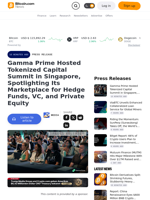 Gamma Prime Hosted Tokenized Capital Summit in Singapore, Spotlighting Its Marketplace for Hedge Funds, VC, and Private Equity – Press release Bitcoin News
