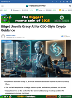 Bitget Unveils Gracy AI for CEO-Style Crypto Guidance