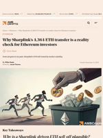 Why Sharplink’s 4,364 ETH transfer is a reality check for Ethereum investors - AMBCrypto