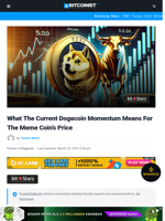 What The Current Dogecoin Momentum Means For The Meme Coin’s Price | Bitcoinist.com