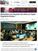 Blockchain.com Expands into Africa as Crypto Regulation Evolves - TheNewsCrypto