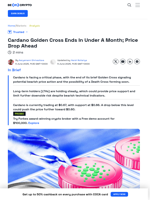 Will The End Of Cardano Golden Cross Bring A Drop In ADA Price?