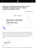 Starpronto Prosperity Group Introduces Next-Generation Investment Engine, Gregory Hawthorne Highlights Vision - Visionary Financial