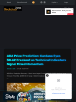 ADA Price Prediction: Cardano Eyes $0.42 Breakout as Technical Indicators Signal Mixed Momentum - Blockchain.News