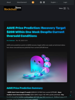 AAVE Price Prediction: Recovery Target $208 Within One Week Despite Current Oversold Conditions - Blockchain.News