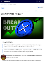 Can XRP Price Hit $27?