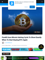 Pundit Uses Bitcoin Halving Cycle To Show Exactly When To Start Buying BTC Again | Bitcoinist.com