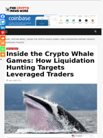 Inside the Crypto Whale Games: How Liquidation Hunting Targets Leveraged Traders - The Crypto News Wire