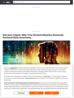 Not Just Crypto: Why True Decentralization Demands Personal Data Autonomy