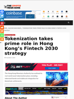 Tokenization takes prime role in Hong Kong’s Fintech 2030 strategy - The Crypto News Wire