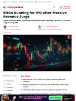 BitGo Gunning for IPO after Massive Revenue Surge - Coinspeaker