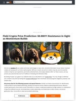Floki Crypto Price Prediction: $0.00011 Resistance in Sight as Momentum Builds - Brave New Coin
