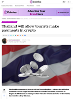 Thailand will allow tourists make payments in crypto - Coinfea