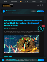 Optimism (OP) Faces Bearish Momentum After $0.80 Correction - Key Support Levels in Focus - Blockchain.News