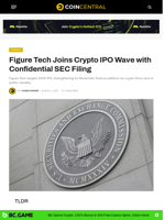 Figure Tech Joins Crypto IPO Wave with Confidential SEC Filing