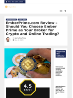 EmberPrime.com Review – Should You Choose Ember Prime as Your Broker for Crypto and Online Trading? - E-Crypto News