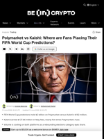 Polymarket vs Kalshi: Where are Fans Placing Their FIFA World Cup Predictions?