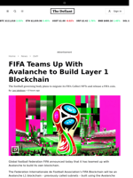 FIFA Teams Up With Avalanche to Build Layer 1 Blockchain - 