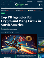 Top PR Agencies for Crypto and Web3 Firms in North America - Crypto Daily