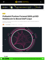 Polkadot Pushes Forward With pUSD Stablecoin to Boost DeFi