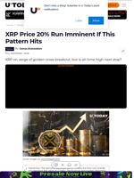 XRP Price 20% Run Imminent If This Pattern Hits