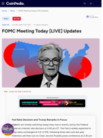 FOMC Meeting Today [LIVE] Updates