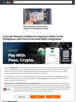 Coins.ph Pioneers Stablecoin Payment Utility in the Philippines with First-of-its-Kind QRPh Integration - Brave New Coin