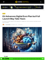 EU Advances Digital Euro Plan but Full Launch May Take Years