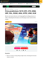 Bitcoin, Altcoin Rallies Fall To Sellers As Bears Push Back