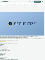 Securitize answers anti-tokenization Wall Street Journal ad with a full-page ad of its own
