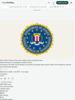 FBI's Patrick Wyman discusses digital assets at Ripple Swell