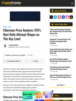 Ethereum Price Analysis: ETH’s Next Rally Attempt Hinges on This Key Level
