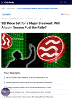 SEI Price Set for a Major Breakout: Will Altcoin Season Fuel the Rally?
