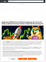 Dogecoin (DOGE) Price Prediction: Dogecoin Set for Fresh Rally as Market Structure Points Toward $0.30 and Beyond - Brave New Coin