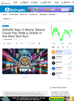 DOGEN Tops 5 Meme Tokens Could Flip SHIB & DOGE in the Next Bull Run